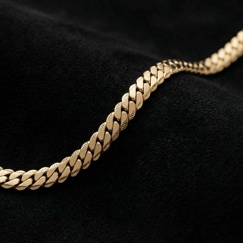 Cadena Grabada Hombre