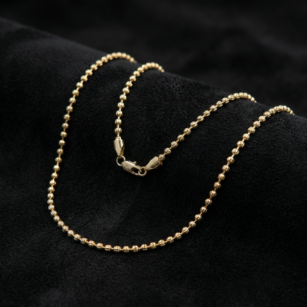 Cadena Militar Diamantada Hombre
