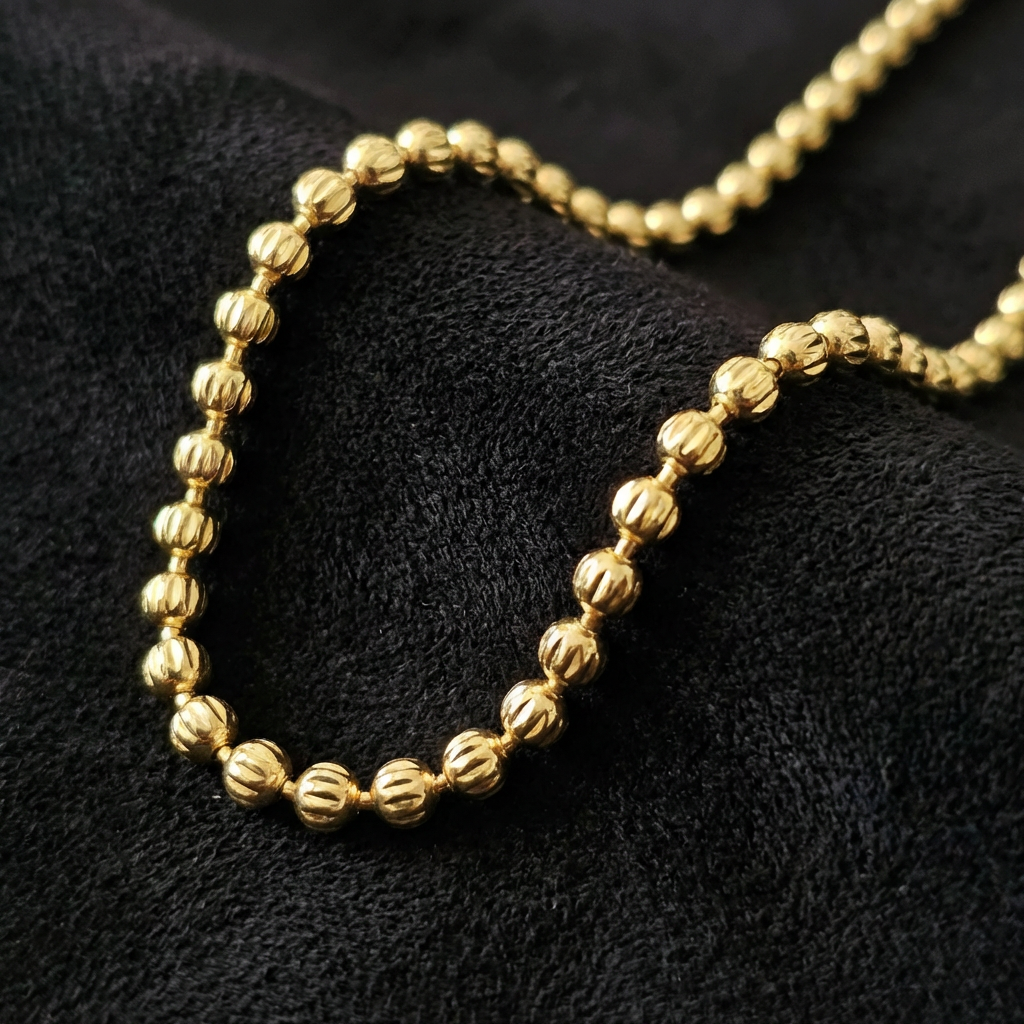 Cadena Militar Diamantada Hombre