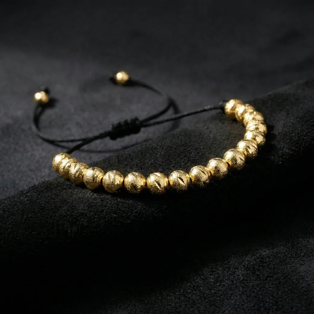 Manilla Hilo Negro Diamantada 18B